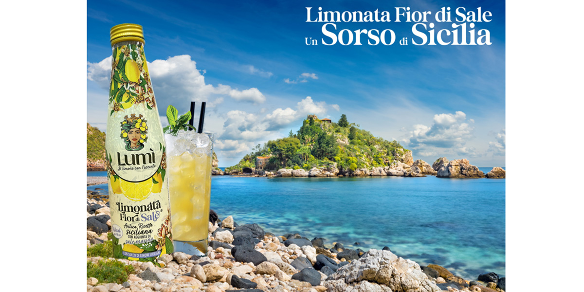 Limonata Fior di Sale Lumì: l’agrume siciliano si avvicina al mondo del beverage